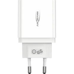 Ansmann 1001-0190 Caricabatterie per dispositivi mobili Tablet, Smartphone, Computer portatile, Orologio intelligente, Cuffie, Auricolare Bianco AC Interno