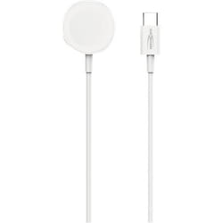 Ansmann 1700-0210 Caricabatterie per dispositivi mobili Orologio intelligente Bianco USB Carica wireless Interno