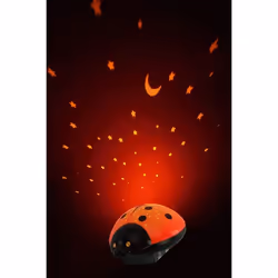 Ansmann Starlight luce da notte per bambino Nero, Rosso