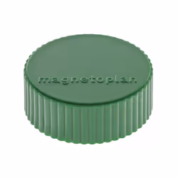 Magnetoplan Discofix Magnum, Magnete per lavagna bianca, Verde, 2 kg, 34 mm, 13 mm, 34 mm