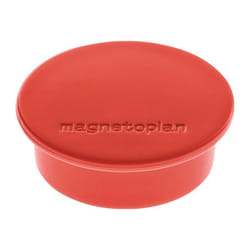 Magnetoplan - Magnete Premium D.40mm rosso (Per 10)