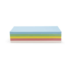 Magnetoplan 111151590 etichetta autoadesiva Rettangolo Blu, Verde, Rosa, Bianco, Giallo 250 pz
