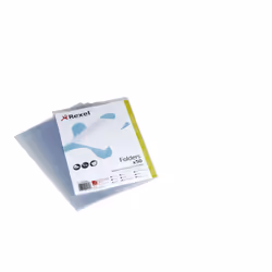 Rexel Buste a L A4 Lisce - Trasparente (50), 210 x 297 mm (A4), Trasparente, Polipropilene (PP), 221 mm, 310 mm, 13 mm