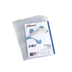 Rexel Busta ad L A4 Goffrata - Trasparente (100)