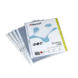 Rexel Buste a Perforazione Universale A4 Goffrate - Lisce (100)