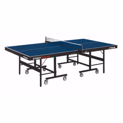 Tavolo da Pin Pong Omologato F.I.T.E.T con Piano Blu per Interno Stiga Expert Roller Css