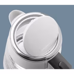 Grundig WK 5860 bollitore elettrico 1,7 L 2400 W Nero, Bianco