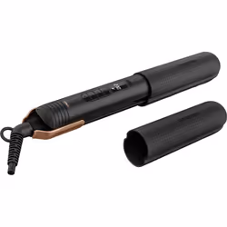 Grundig HS 7030 Piastra per capelli Caldo Nero, Rose Gold 1,8 m