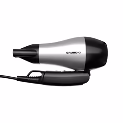 Grundig HD 2200 asciuga capelli 1200 W Nero, Argento