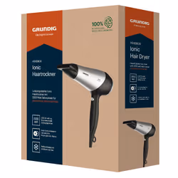 Grundig HD 6080 B asciuga capelli 2200 W Nero, Argento - Vista aggiuntiva 4