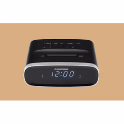 Grundig GPR1230, Orologio, FM, 1 W, LED, Nero, Monocromatico
