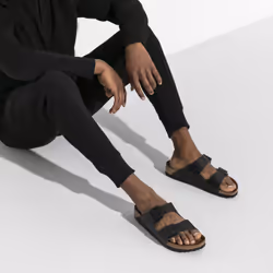 Birkenstock Arizona Sandali Unisex Nero - Vista aggiuntiva 7