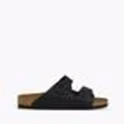 Sandalo unisex in pelle naturale di alta qualità, modello Arizona di Birkenstock.