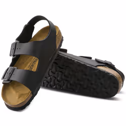 Birkenstock Milano Sandali Unisex Nero - Vista aggiuntiva 5