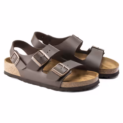 Birkenstock Milano Sandali Unisex Marrone - Vista aggiuntiva 3