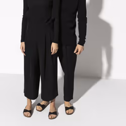 Birkenstock Madrid Sandali Unisex Nero - Vista aggiuntiva 6