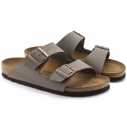 Birkenstock Arizona Sandali Unisex Grigio - Vista aggiuntiva 4