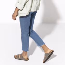 Birkenstock Arizona Sandali Unisex Grigio - Vista aggiuntiva 8