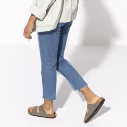 Birkenstock Arizona Sandali Unisex Grigio - Vista aggiuntiva 5