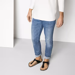 Birkenstock Gizeh Sandali Unisex Nero - Vista aggiuntiva 7