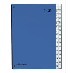 Pagna 24329-02 divisore Blu Cartoncino A4