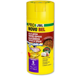 JBL - ProNovo Bel Grano s - Mangime base in granuli per tutti i pesci ornamentali da 3 a 10cm - Formato: 250 ml