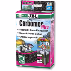 Prodotto: JBL Carbomec Ultra 800ml (senza fosfato) per acqua dolce e marina Carbone superattivo granulato per acqua marina. C ...