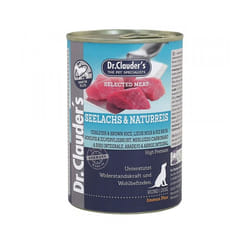 Dr.Clauder‘s 32342000 cibo umido per cani Brown rice, Pesce, Maiale, Salmone Adulto 400 g