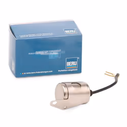 Condensatore, Impianto d'accensione; BERU; per OPEL, VOLVO, VAUXHALL; 0030100137, 1212235, 3474521, 3277856, 32778565