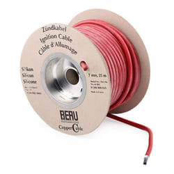 BERU COPPER CABLE 7MMSRED Cavi Candele Rame, Silicone Rosso
