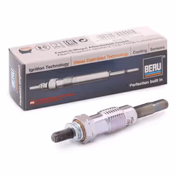 Candeletta; BERU; 11,5 16 M12x1,25 Con emissione bagliore residuo, Candeletta ad asta 69 45 15 63; per MERCEDES-BENZ, SSANGYO ...