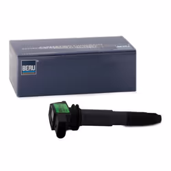 Bobina d'accensione; BERU; 12 Spark Spring 1 Tipo di raccordo SAE, con cappuccio candela accensione; per PORSCHE; 0040102012, ...