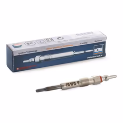 Candeletta; BERU; ISS; 5 25 M10x1,0 Con emissione bagliore residuo, Candeletta ad asta 97 35 15 63; per VOLKSWAGEN, AUDI, SEA ...
