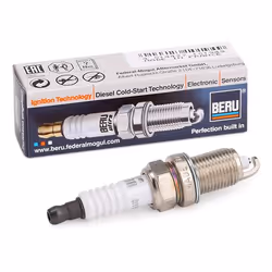 Candela accensione; BERU; ULTRA; 14 FR-8 LU2 M14x1,25 16 mm; per OPEL, CHEVROLET, ALFA ROMEO, FIAT, JEEP; 0002330794, 14FR8LU ...