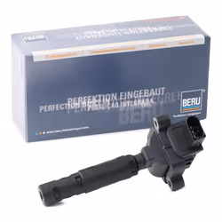 Bobina d'accensione; BERU; 3 12 Spark Spring 1 Tipo di raccordo SAE, con cappuccio candela accensione; per MERCEDES-BENZ; 004 ...