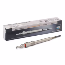 Candeletta; BERU; ISS; 4,4 25 M9x1,0 Con emissione bagliore residuo, Candeletta ad asta 120 22 8 93; per FIAT, CITROËN, ALFA ...