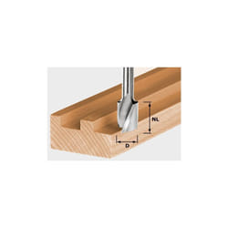 Frese elicoidale per scanalature hs Spi S8 D8/19 - 490945 - Festool