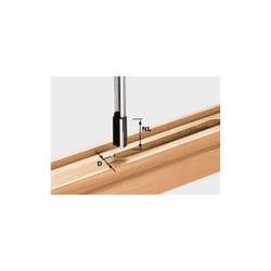490972 Festool Fresa per scanalature hw S8 D20/30