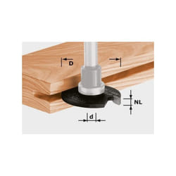 Hw Fresa a disco per scanalature - 5 mm - Festool