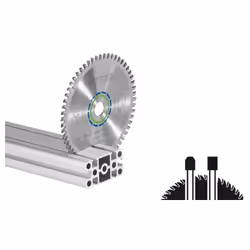 Festool Lama HW 216x2,3x30 W60 ALUMINIUM/PLASTICS - 491051 Per risultati altamente precisi ad ogni taglio. Vantaggi e benefic ...