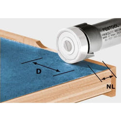 Hw/kls D22/8-OFK Fresa per rifilare - Festool