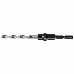 Festool Punta a spirale HSS D 10,0/75 CE/M-Set - 495309 Forature veloci e precise. Vantaggi e benefici Punte elicoidali HSS c ...