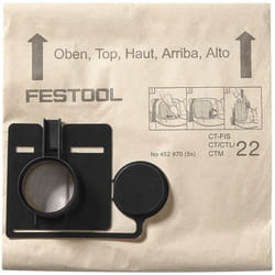 Sacchetto filtro fis-ct 55/5 - 452973 - Festool
