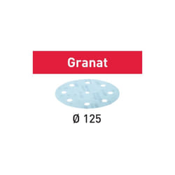 497179 Festool Abrasivi Granat D125 P800 GR/50