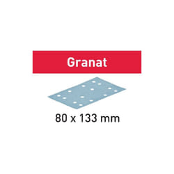 Festool - 497127 Abrasivi Granat 80x133 P40 GR/10