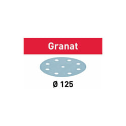 Festool - 497149 Abrasivi Granat D125 P180 GR/10