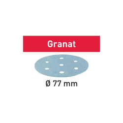 497407 Festool Disco abrasivo stf D77/6 P150 GR/50 Granat