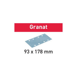 Festool - 498939 Abrasivi Granat 93x178 P220 GR/100