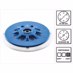 Volume di consegna: - 1x Disco abrasivo Festool ST-STF D150/17 FT-M8-H-HT ( 498988 ) Descrizione del prodotto: Il disco di le ...