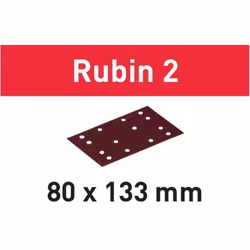 Festool Foglio abrasivo STF 80X133 P150 RU2/50 Rubin 2 - 499051 Levigatura perfetta del legno. Vantaggi e benefici Speciale p ...